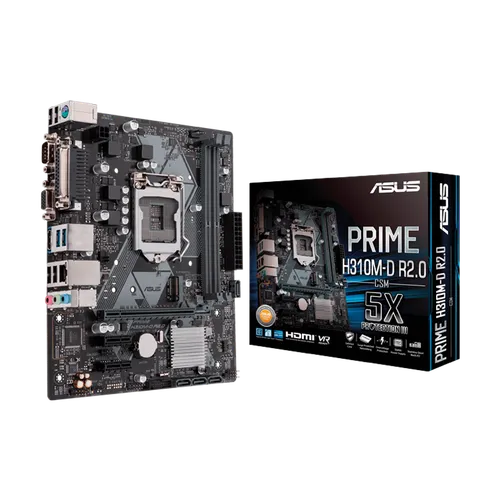 DESKTOP MOTHERBOARD - ASUS PRIME H310M-D R2.0 DDR4 (3y)