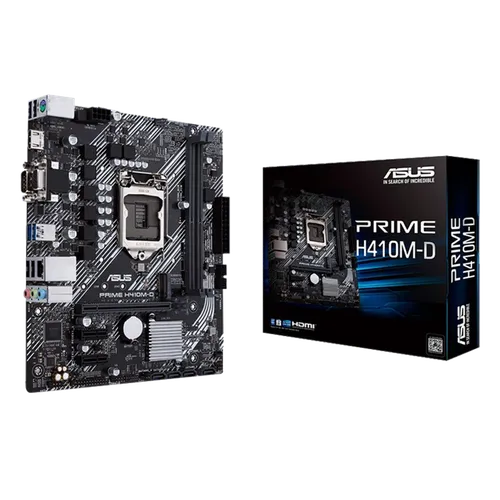 DESKTOP MOTHERBOARD - ASUS PRIME H410M-D (3y)