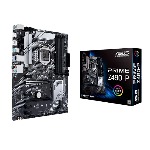 DESKTOP MOTHERBOARD - ASUS PRIME Z490-P 10GN/DDR4(3y)