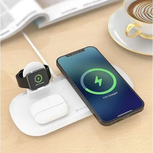 Devia 15W 3 in 1 Wireless Charger