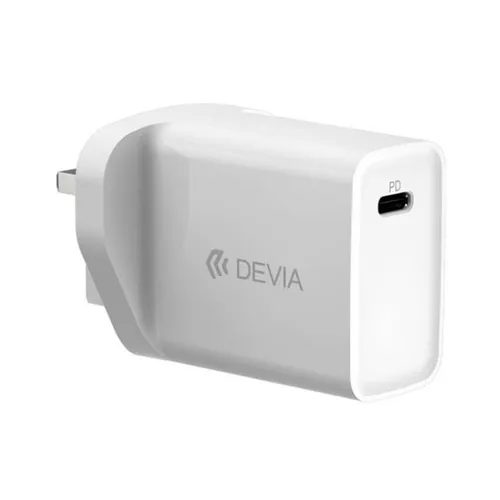 Devia 20W Smart Series UK 3 Pin PD Quick Charger