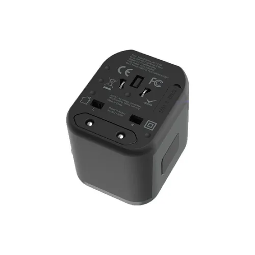 Devia Global Multiple Function Travel Charger Black JY-303B