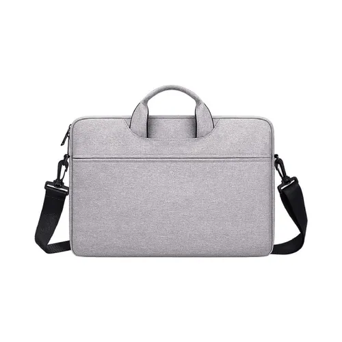 Devia Justyle Hand Bag for MacBook 14.2-inch &amp; 13.3-inch F0919 RT &amp; F0818 RT  Silver Gray , Black