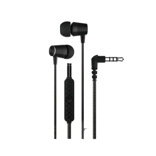 Devia Kintone Series Metal Earphone 3.5mm Black EM103
