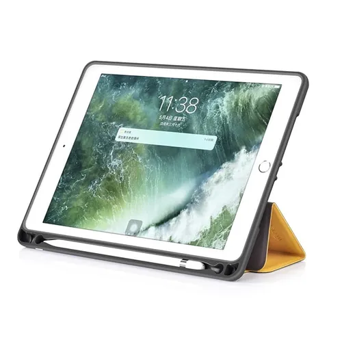 Devia Leather Case with Pencil Slot for iPad 10.2-inch