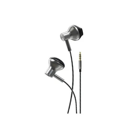 Devia Metal 3.5mm In-ear Wired Earphone Black