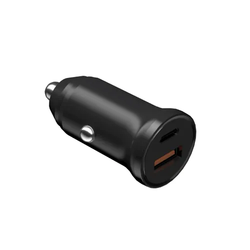 Devia Smart Series 20W Mini PD + QC3.0 Car Charger Black EA192