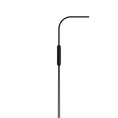 Devia Smart Series Dual Speakers Wired Earphone 3.5mm EM009 Black