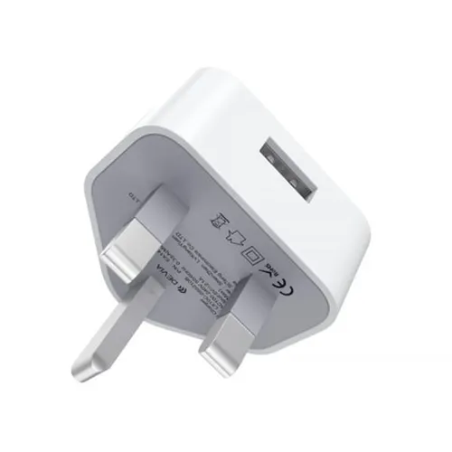 Devia Smart UK 3 Pin Charger Set with Micro USB Cable