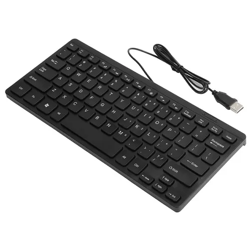 Dilwe K1000 Mini Wired USB Keyboard