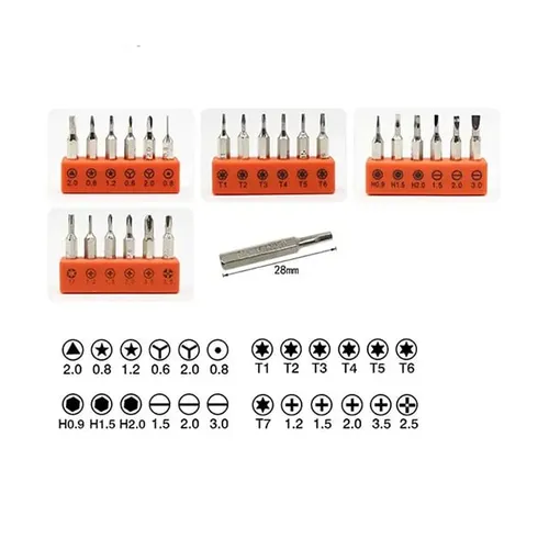 DIYFIX 28 in 1 Multi-Function Screwdriver Bit Set