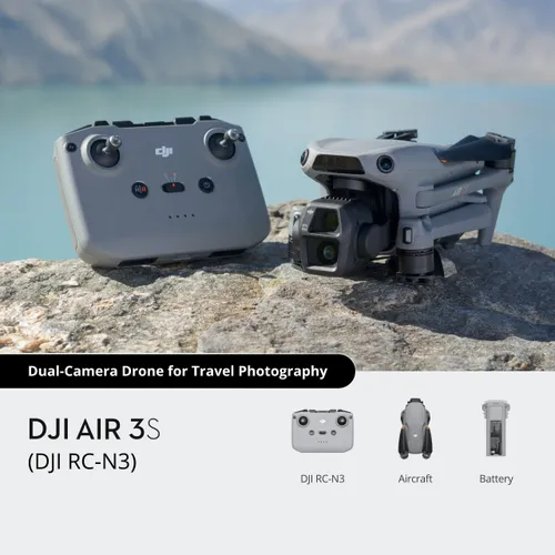 DJI Air 3S Drone with RC-N3 Fly More Combo