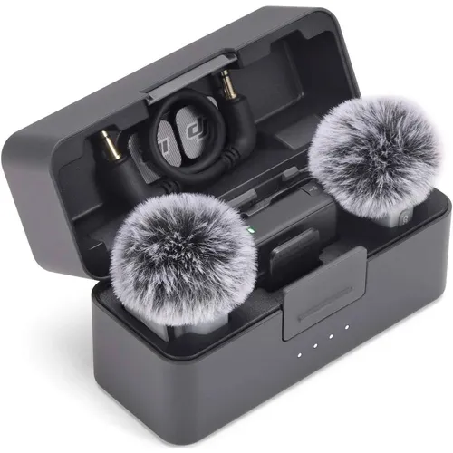 DJI Mic Mini 2 2-Person Wireless Microphone for Camera & Smartphone (2 TX + 1 RX + Charging Case