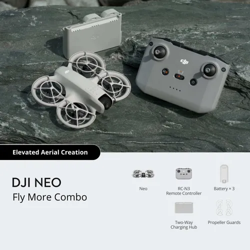 DJI NEO Drone with Remote (Fly More Combo)