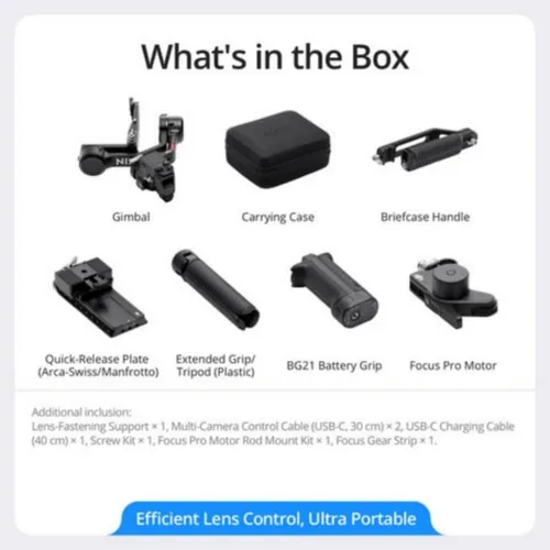 DJI RS 4 Gimbal Stabilizer Combo