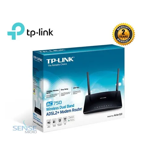DUAL BAND ROUTER - TP-LINK D20 AC750
