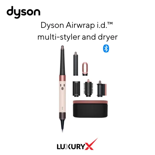 Dyson Airwrap i.d. HS09 Straight+Wavy Red Velvet Gold UK