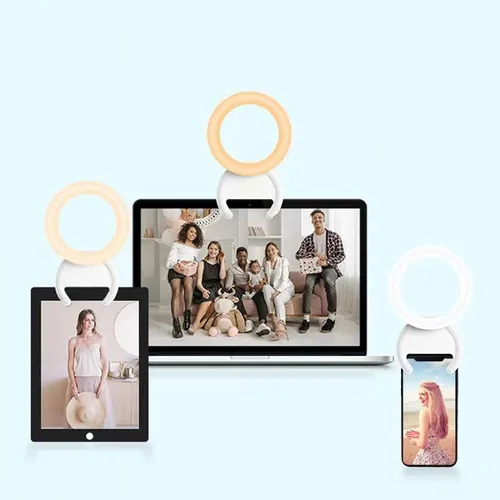 Earldom ZP27 LED Selfie Ring Light 3 Colors