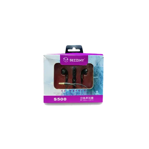 EARPHONE S500 SEZZINY