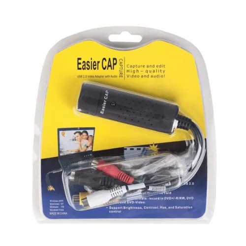 Easy Capture USB 2.0 Video Adapter With Audio
