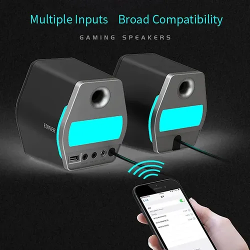 Edifier G2000 Bluetooth 2.0 Gaming Speakers With RGB Lighting