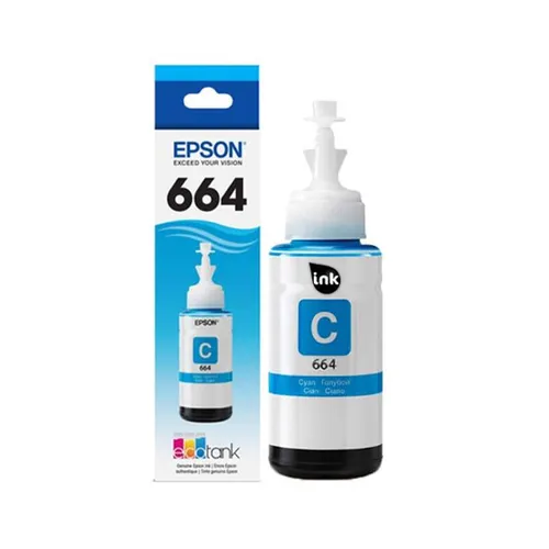 Epson 664 Cyan Ink Bottle