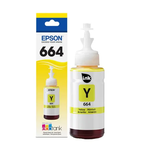 Epson 664 Yellow Ink Bottle