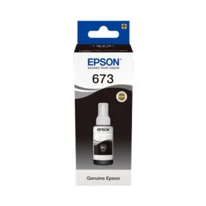 Epson Ink 673 Black Original Ink Bottle