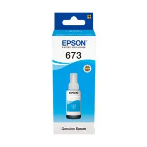 Epson Ink 673 Cyan Original Ink Bottle