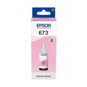 Epson Ink 673 Light Magenta Original Ink Bottle