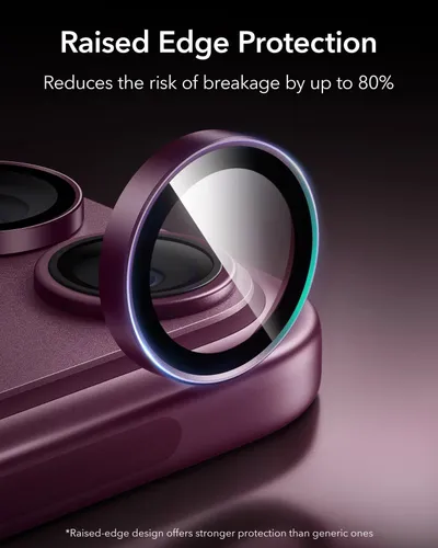ESR Armorite Camera Lens Protector 18 Series – Deep Burgundy