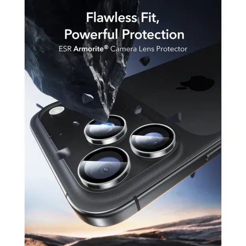 ESR Armorite Clear Camera Lens Protectors for iPhone 14 Pro Max
