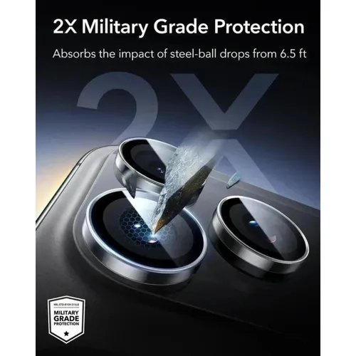 ESR Armorite Clear Camera Lens Protectors for iPhone 16 Pro