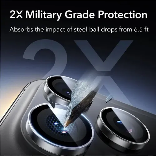 ESR Armorite Clear Camera Lens Protectors for iPhone 17