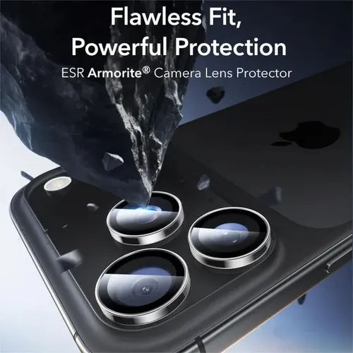 ESR Armorite Clear Camera Lens Protectors for iPhone 17 Pro