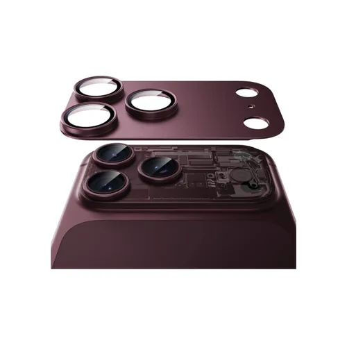 ESR Armorite Pro Deep Burgundy Camera Lens Protector (Full Coverage) for iPhone 18 Pro