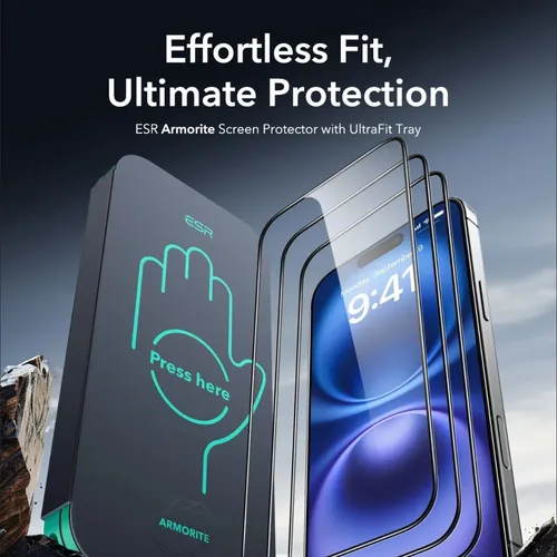 ESR Armorite Tempered Glass for iPhone 16 Pro Max