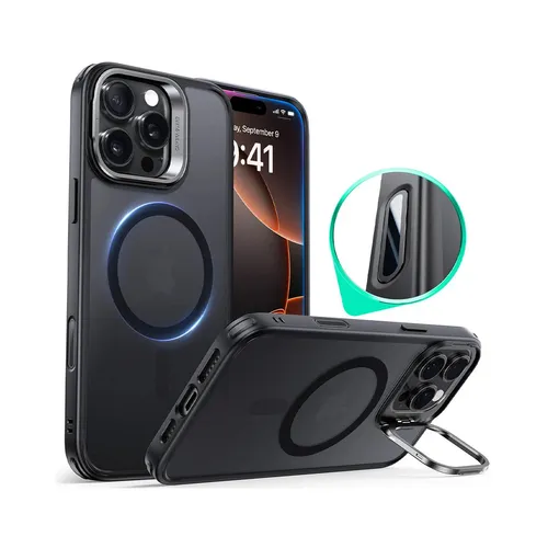 ESR Classic Hybrid Case with Stash Stand for iPhone 16 Pro Max