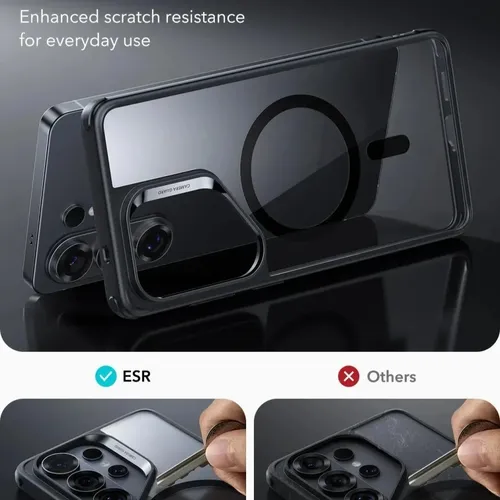 ESR Classic Hybrid Clear Black MagSafe Case for S26 Ultra