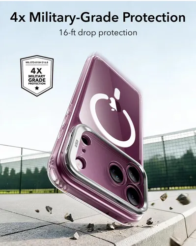 ESR Classic Hybrid Clear MagSafe Case with Flex Stand for iPhone 18 Pro Series