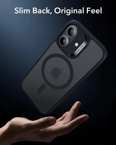 ESR Classic Hybrid Frosted Black MagSafe Case for iPhone 17