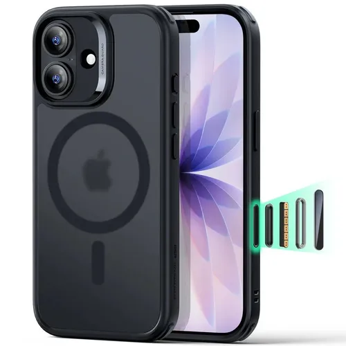 ESR Classic Hybrid Frosted Black MagSafe Case for iPhone 17
