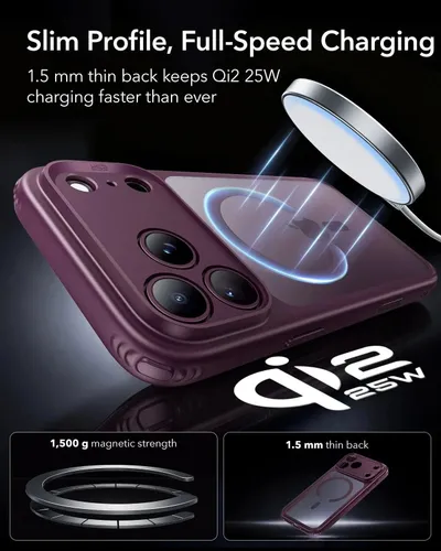 ESR Classic Hybrid Frosted MagSafe Case iPhone 18 Pro