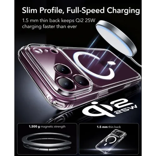 ESR Classic Hybrid Magnetic Case with Camera Control for iPhone 18 Pro Max