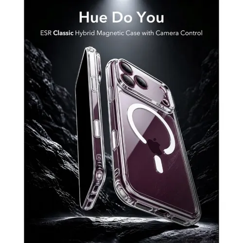 ESR Classic Hybrid Magnetic Case with Camera Control for iPhone 18 Pro Max