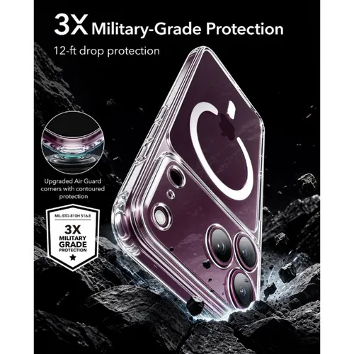 ESR Classic Hybrid Magnetic Case with Camera Control for iPhone 18 Pro Max