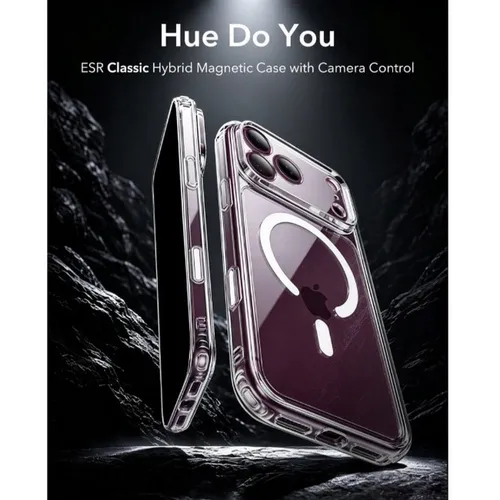 ESR Classic Hybrid Magnetic Case with Camera Control for iPhone 18 Pro