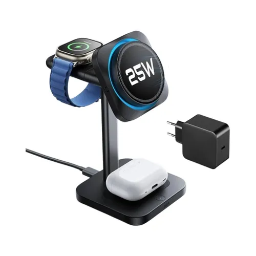 ESR CryoBoost 3-in-1 MagSafe Charging Station 25W Qi2.2