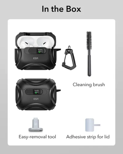 ESR Cyber FlickLock Magnetic Case for AirPods Pro 3