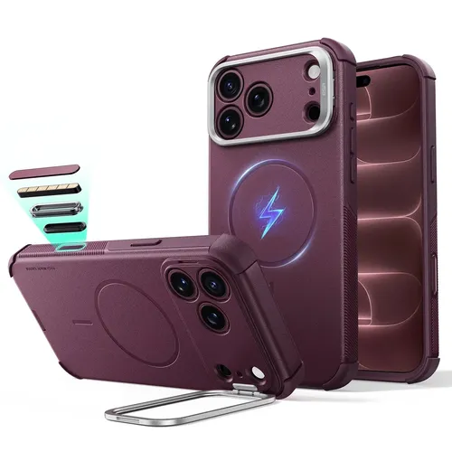 ESR Cyber Tough MagSafe Case with Camera Control and Flex Stand for iPhone 18 Pro / 17 Pro Series